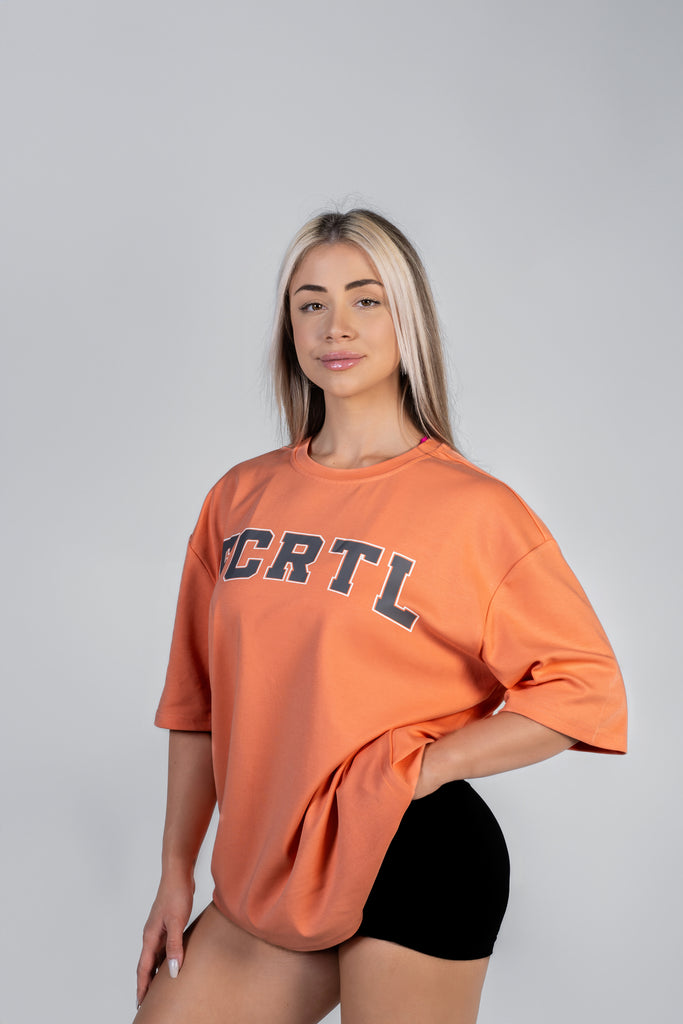 Over Size Tee - Orange