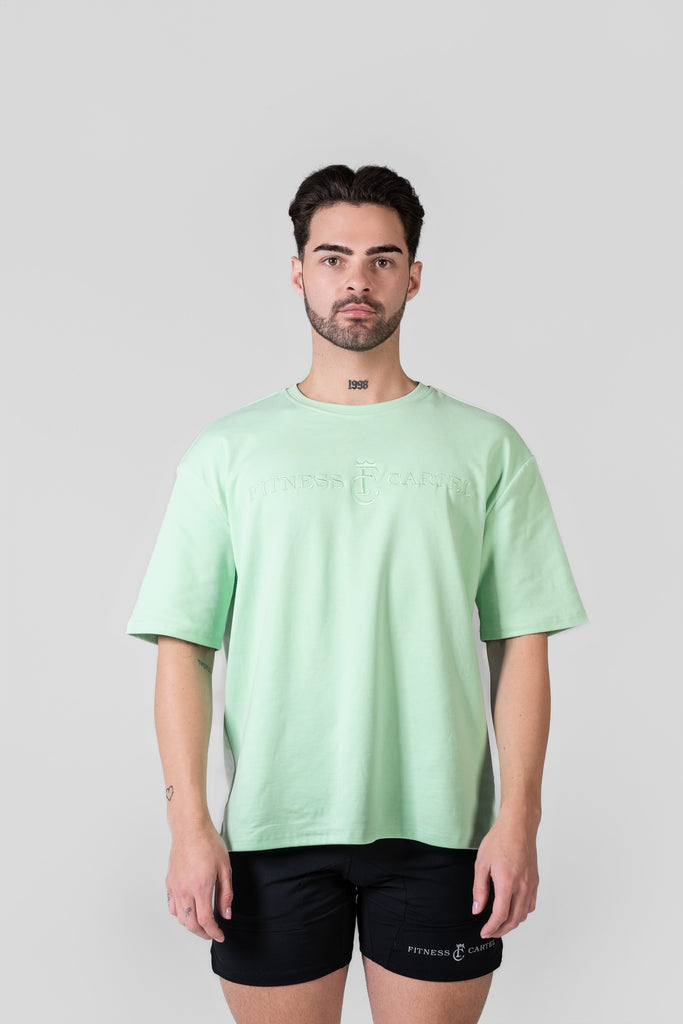 Mens Over Sized Tee - Green