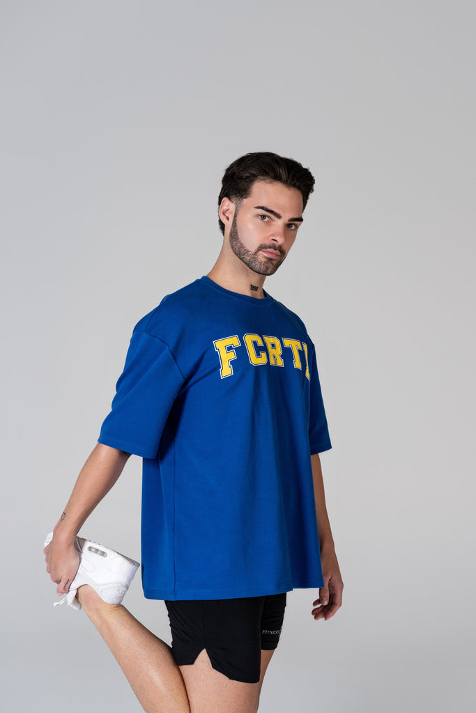 Over Size Tee - Royal Blue