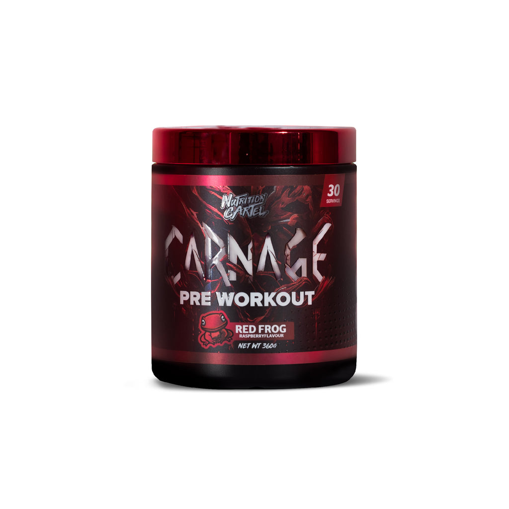 Nutrition Cartel Carnage Red Frog Raspberry