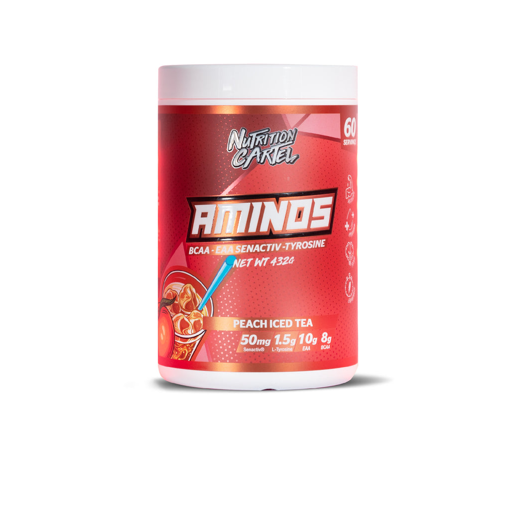 Aminos Peach Iced Tea